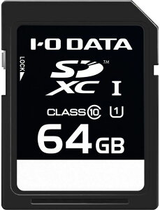 I�EO DATA �A�C�E�I�[�E�f�[�^ UHS-I UHS �X�s�[�h�N���X1�Ή� SDXC�������[�J�[�h 64GB SDU1-64G/NC