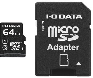 I�EO DATA �A�C�E�I�[�E�f�[�^ UHS-I UHS �X�s�[�h�N���X1�Ή�microSDXC�������[�J�[�h(SD�ϊ��A�_�v�^�[�t��) 64GB MSDU1-64G/NC