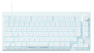 Princeton �v�����X�g�� CNC�t���A���~�P�[�X 75% ���C���ړ_�X�C�b�`���� SOCD �L�[�{�[�h(�z���C�g) UP-MKGA75MTLC-RT-J/W