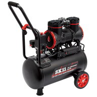 SK11 オイルレス エアコンプレッサ 静音 タンク容量22L SW-102 SW-L20MPF-01 同梱注文不可 沖縄・北海道…