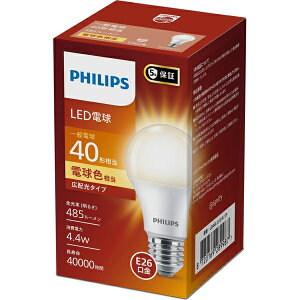 PHILIPS �t�B���b�v�X LED�d��40W�EE26 �d���F LDA4L-G/E/K/1P