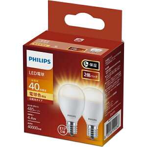 PHILIPS �t�B���b�v�X LED�d��40W�EE17�E2P �d���F LDA4L-G-E17/E/K/2P