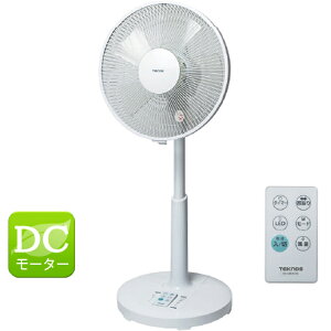 �u�䐔���� �������͂����߂Ɂv TEKNOS �e�N�m�X ���r���O��@ DC���[�^�[ 30cm5���H�� ���[���t�������R�� KI-360DC W �z���C�g