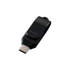 ELECOM �G���R�� ��]��USB Type-C(TM)������ 5Gbps �u���b�N MF-CEU3256GBK
