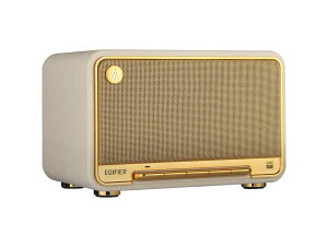 Edifier �G�f�B�t�@�C�A ���C�����X �X�s�[�J�[ �ő�o��60W Bluetooth 5.3 USB-C AUX Wi-Fi (AirPlay��) �z���C�g ED-D32-WH-A