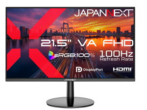 JAPANNEXT �W���p���l�N�X�g �t��HD�Ή� 21.5�^�t���f�B�X�v���C/HDMI×1�ADP×1/�u���b�N/�X�s�[�J�[/2�N�ۏ� JN-V215DF3 �P�i�w���̂݉i���ꏤ�i�ł���Ε����w���j �N���W�b�g�J�[�h ���������