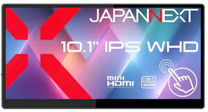 JAPANNEXT �W���p���l�N�X�g 10.1�^�^�b�`�p�l���t��/1540×720/miniHDMI�AUSB-C/�u���b�N/�X�s�[�J�[�L/2�N�ۏ� JN-MD-IPST101WHD