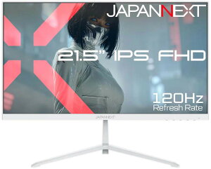 JAPANNEXT �W���p���l�N�X�g �t��HD�Ή� �t���f�B�X�v���C 21.5�^/HDMI×1�ADP×1/�z���C�g/�X�s�[�J�[/2�N�ۏ� JN-IPS215G120F-W �P�i�w���̂݉i���ꏤ�i�ł���Ε����w���j