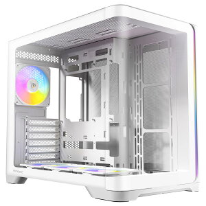 Antec �A���e�b�N �~�h���^���[PC�P�[�X �z���C�g C5 Curve ARGB White