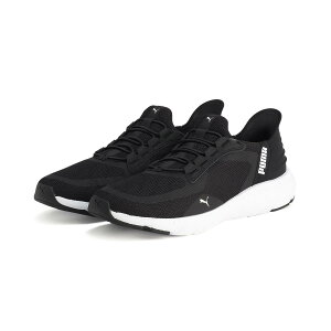 PUMA �v�[�} �y���j�Z�b�N�X�z�\�t�g���C�h �t���b�N�X���[�X �C�[�Y�C�� ALT ���C�h�y�v�[�}�u���b�N/�v�[�}�z���C�g�z�X�j�[�J�[ 311996 (01)PUMA Black-PUMA White SOFTRIDE FLEXLACE EASE IN ALT WD