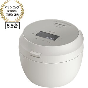 Panasonic �p�i�\�j�b�N SR-X710E H ���C�g�O���[�W�� �ψ���IH�W���[���ъ� 5.5������ W���ǂ萆��