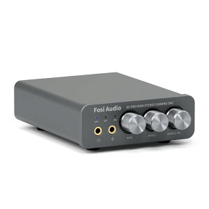 Fosi Audio �t�H�V�I�[�f�B�I K5 Pro �Q�[�~���O DAC �w�b�h�z���A���v
