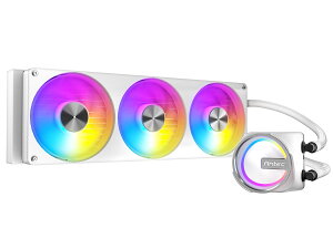 Antec �A���e�b�N ARGB LED�t�@�����ڐ����̌^���j�b�g �z���C�g Skeleton Matrix 360 ARGB White