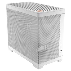 Okinos �I�L�m�X Micro-ATX�Ή�120 mm�t�@��3���ڃ~�j�^���[PC�P�[�X �z���C�g MiniArt 4 White