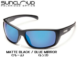 SUNCLOUD/�T���N���E�h MILESTONE �Ό��T���O���X [�t���[���FMATTE BLACK] �i�����Y�FPolar Blue Mirror�j