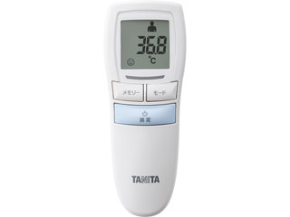手軽にはかれて 結果が見やすい体温計 測定時間約１秒 おでこで計測する非接触体温計です TANITA ＢＴ５４３ＢＬ 未使用品 タニタ ディスカウント ブルー 非接触体温計