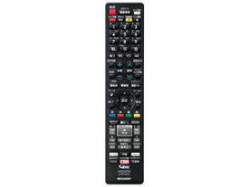 SHARP シャープ 4Kレコーダー用 リモコン(004 638 0279)