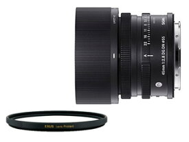 SIGMA シグマ 45mm F2.8 DG DN Contemporary ライカLマウント用＋EXUS レンズ保護フィルターセット
