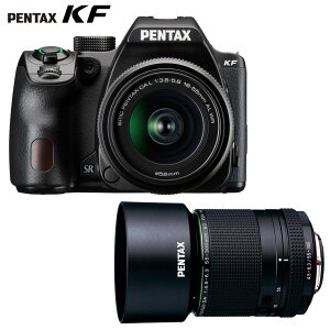 PENTAX y^bNX PENTAX KF DAL18-55WRYLbg ubN{DA 55-300mmF4.5-6.3ED PLM WR RE ]Y[YZbg ykfsetz