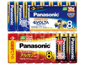 Panasonic �p�i�\�j�b�N �P3�`���d�r LR6EJ&LR6XJ/8SW �G�{���^�ƃA���J����r�̌�