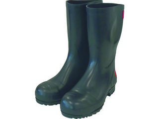 内祝い メーカー在庫限り品 SHIBATA シバタ工業 安全耐油長靴 黒 28.0cm AO011-28.0