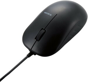 ELECOM �G���R�� �@�l�������ϋv�}�E�X/USB���w���L���}�E�X/3�{�^��/�u���b�N M-K7URBK/RS