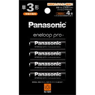 Panasonic パナソニック BK-3HCD/4H　エネループプロ 単3形 4本パック(ハイエンドモデル)