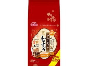 PETLINE ペットライン JPスタイル和の究み 小粒 グレインフリー チキン味 1歳から 2.5kg(500g×5)