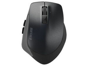 BUFFALO バッファロー Bluetooth BlueLED プレミアムフィットマウス Lサイズ ブラック BSMBB500LBK