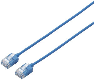 ELECOM �G���R�� LAN�P�[�u��/CAT6A/�X�[�p�[�X����/7m/�u���[ LD-GPASS/BU7