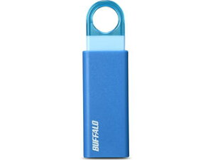 BUFFALO obt@[ I[g^[@\ڃmbNXCh USB3.1iGen1j USB[ 16GB u[ RUF3-KS16GA-BL