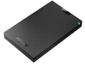 BUFFALO バッファロー USB3.2(Gen1)対応ポータブルハードディスク 1TB Type-Cケーブル付き HD-PGAC1U3-BA ブラック