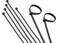 TRUSCO トラスコ中山 ナイロン結束バンド耐候性タイプ幅4.8mm長さ368mm 100本 TRJ350SB