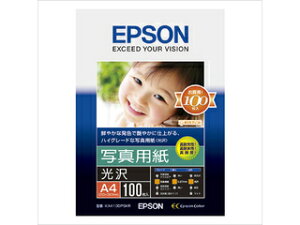 EPSON/エプソン 写真用紙 光沢 (A4/100枚) KA4100PSKR