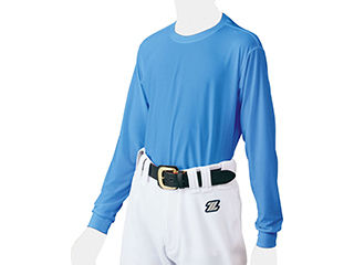 野球を中心に様々なスポーツでも着用できます 引き出物 ZETT ゼット 野球 少年 ライトフィットアンダーシャツ 140cm BO8810J-2301 正規逆輸入品 オーシャンブルー 長袖クルーネック