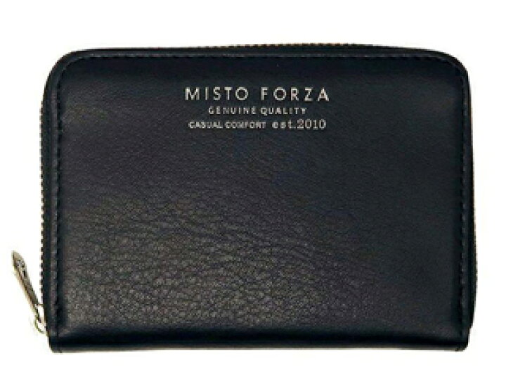 楽天市場】Misto Forza/ミストフォルツァ FMW01 イタリアンレザーラウンドカードケース (ブラック) : エムスタ