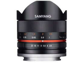 ※メーカー在庫僅少の為、納期にお時間がかかる場合があります。 SAMYANG サムヤン 8mm F2.8 UMC FISH-EYE II (ブラック) ソニーE用 ※受注生産のため、キャンセル不可 魚眼レンズ