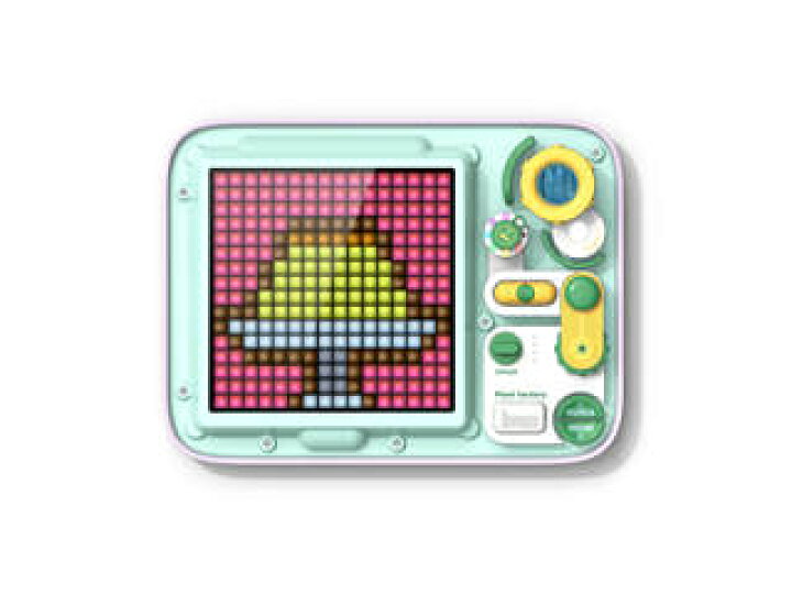 楽天市場 Divoom Divoom Pixel Factory タッチパネル式 ドット絵お絵かきボード グリーン パープル エムスタ