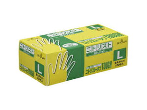 SHOWA/ショーワグローブ 食品衛生法適合品 ニトリルゴム使い捨て手袋 No883 ニトリスト・タフ 100枚入 Lサイズ