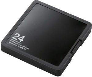 ELECOM GR J[hP[X/CfbNX䎆t/SD12+microSD12[/ubN CMC-SDCPP24BK