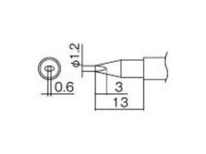 HAKKO  Đ 1.2DL^ T12-DL12