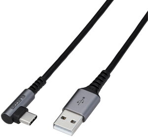 ELECOM GR X}zpUSB(A-C)P[u/Type-C/LRlN^/RہERECX/0.3m/ubN MPA-ACL03NBK