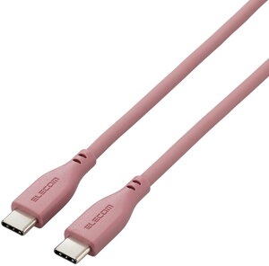 ELECOM GR USB Type-C to USB Type-CP[u/USB PDΉ/Ȃ߂炩/1.0m/[uuE MPA-CCSS10BR