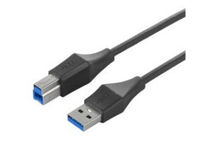 BUFFALO obt@[ jo[TRlN^[ USB3.0 A to B XP[u 2m ubN