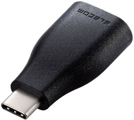 ELECOM エレコム スマートフォン用USB変換アダプタ/USB(Aメス)-USB(Cオス)/ブラック MPA-AFCMADBK