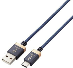 ELECOM GR USBI[fBIP[u/USB Type-A to USB Type-C/1.0m/lCr[ DH-AC10