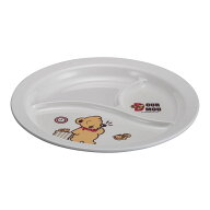 Daiwa 台和 メラミンお子様食器「デュールムー」／ランチ皿MC−36−DM 【お子様ランチ】【パーティ】【ki…