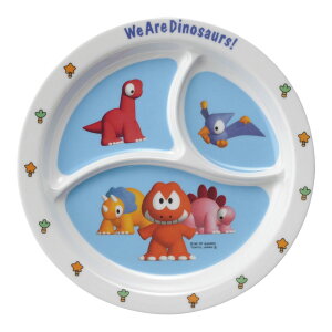 Daiwa 台和 メラミンお子様食器「ダイナソワーズ」/丸ランチ皿 【お子様ランチ】【パーティ】【kidsplate】【lunch】【豪華】【盛り付け】【子供】