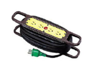 NICHIDO �����H�� �n���h���[�� 100V 3�c×10m �� �A�[�X�t HR-E104-B