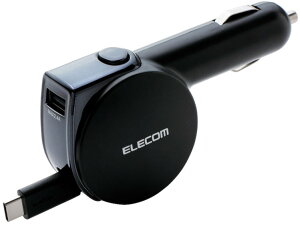 ELECOM �G���R�� �V�K�[�`���[�W���[/Type-C/���[��/90cm/5.4A/�u���b�N MPA-CCC05BK
